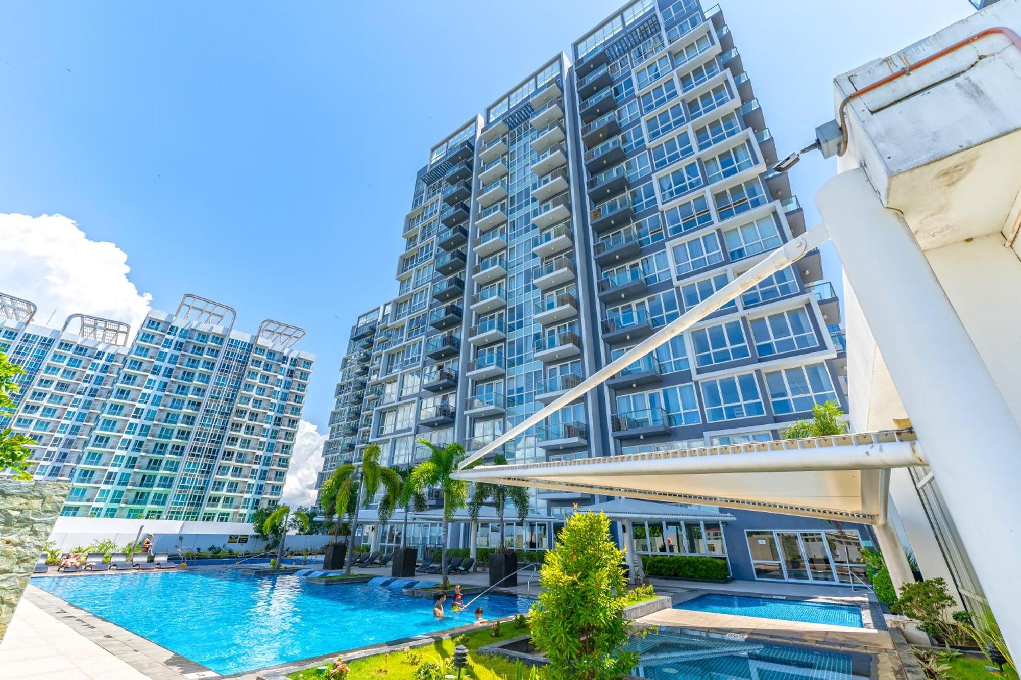 Mactan Newtown - 1Br Stunning Ocean View And City View Lapu-Lapu City Kültér fotó